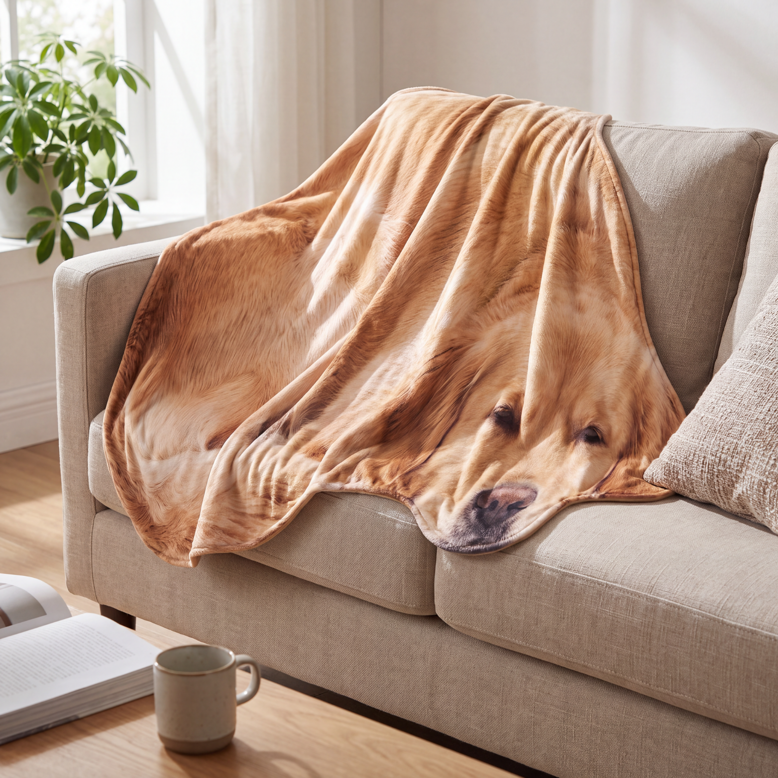 Golden Retriever Blanket